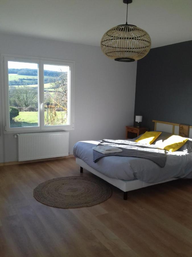 Agreable Chambre Meublee, Vue Sur La Vallee De L'Auxois Villy-en-Auxois Kültér fotó