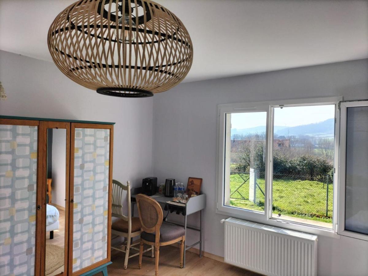 Agreable Chambre Meublee, Vue Sur La Vallee De L'Auxois Villy-en-Auxois Kültér fotó
